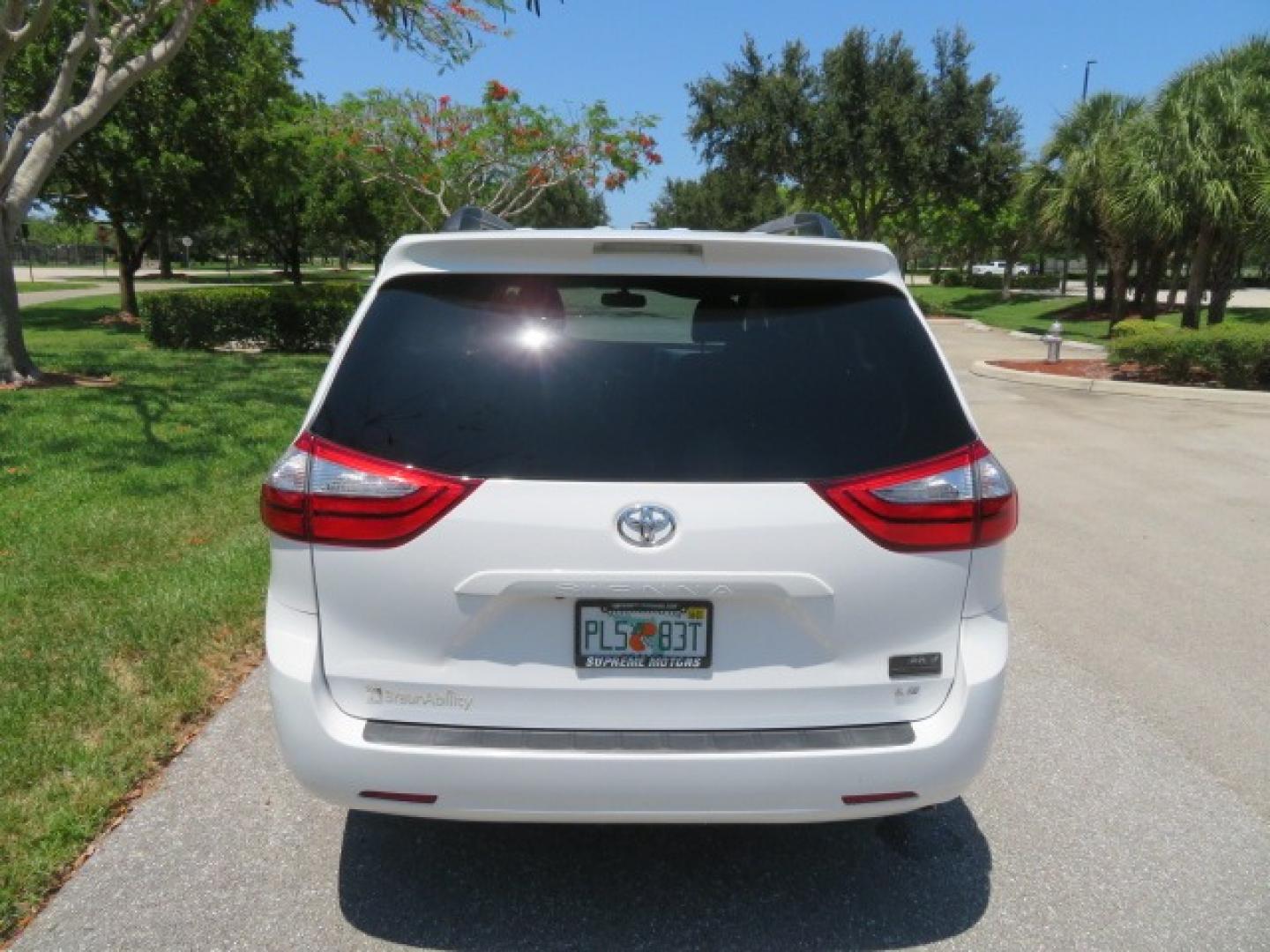 2016 White /Gray Toyota Sienna (5TDKK3DC8GS) , located at 4301 Oak Circle #19, Boca Raton, FL, 33431, (954) 561-2499, 26.388861, -80.084038 - You are looking at Gorgeous Low Mileage 2016 Toyota Sienna LE Braunability XT Handicap Van Wheelchair Van Conversion Van with 26K Original Miles, Power Side Entry Ramp with Kneeling Van Function, Passenger Side Quick Lock System (same as ez lock), Quick Release Front Seats, Floor with L Tracks, Leat - Photo#24